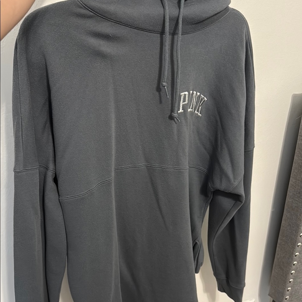 PINK Victoria's Secret Gray Sweatshirt Hoodie